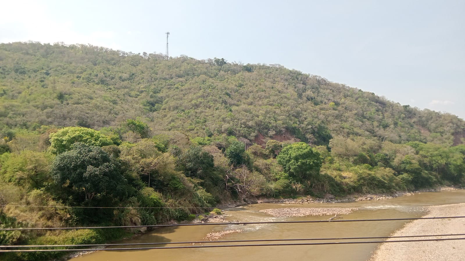 Vista aérea del terreno en San José de Colinas